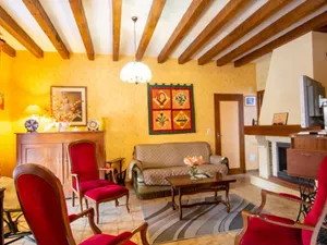 Image of Charming Countryside Home: Fireplace, Terrace, Pets Welcome