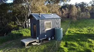 Image of Yarra Valley Tiny House for Eco-Friendly Glamping in Victoria