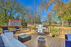 Image of Gorgeous Edmond Escape with Deck and Private Yard
