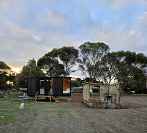 Image of Cozy Tiny House with Lovely Outdoor Area and BBQ in Purdeet, Victoria