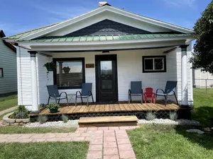 Image of Charming Downtown Cottage with Porch & Backyard Retreat near Beaverhead River in Dillon, Montana