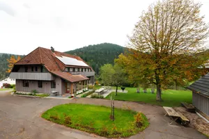 Image of Holiday Home 'Gruppenhaus Baiersbronn Lug Ins Tal' with Mountain View, Private Terrace and Wi-Fi