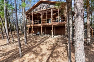 Image of Tranquil Peaceful Cabin with Stunning Lake Views in La Grange, Texas