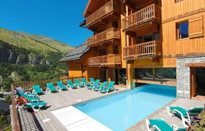 Image of Wifi, fitness, swimming pool, balcony, tv, ski locker, 40-48m², Valloire