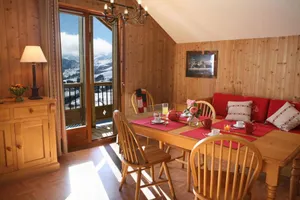 Image of Wifi, fitness, swimming pool, parking, ski locker, 46m², La Toussuire