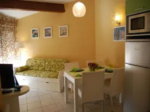 Image of Comfortable apartment with a terrace near sea