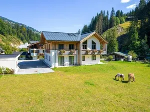 Image of Lovely Chalet in Salzburg With Mountain View