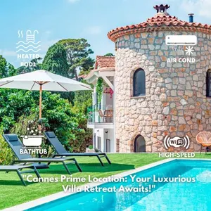Image of Villa Quartier Oxford garden & pool in Cannes AC
