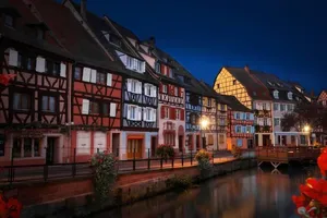 Image of Sur Les Quais De Colmar Avec Parking