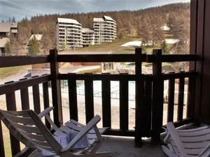 Image of Appartement cosy 2 pièces avec balcon et accès piscine à Risoul - FR-1-330-164