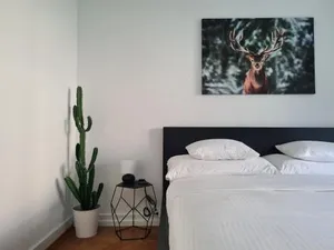 Image of 2 BR Kingsize Bett Garten Parken KÃ¼che