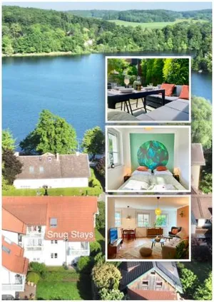 Image of Snug Stays 1 I 3-Zimmer Design Apartment am See mit Garten I Home Office I Highspeed Wifi