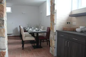Image of Unterwegs ins Apartmenthaus ehemalige Apartmenthaus Unterwegs