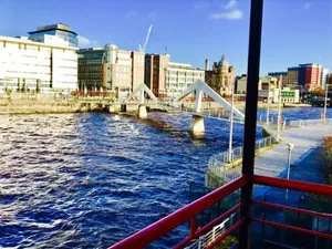 Image of Glasgow City Centre Flat with River Views and Parking