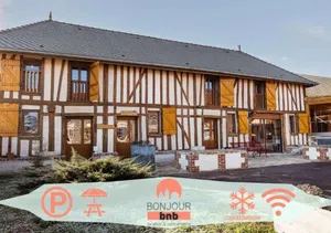 Image of Logements calmes avec piscine, jardin et parking