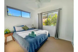 Image of Beach House with spa among the trees Coolum Beach