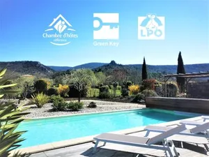 Image of Villa Font Vive - Chambres d'hôtes éco-labellisées avec cuisine - Confort, calme et vue exceptionnels !