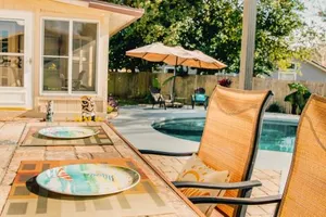 Image of Sun & Fun 3BR Beach Home with Pool & Tiki Bar