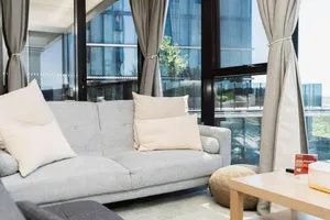 Image of Modern 2b2b Apt -2 king bed-2 parking-UC-Westfield