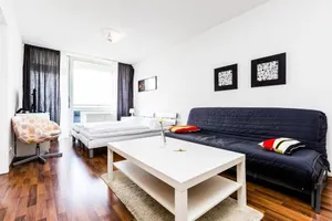Image of Cologne Fair Apartment with Cathedral View