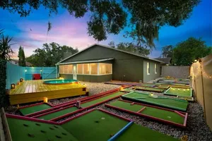 Image of Groovy Funhouse Getaway - 4 bdrm near Legoland