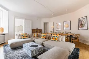 Image of Rare 4BR Apartment w Unique Details in CPH City