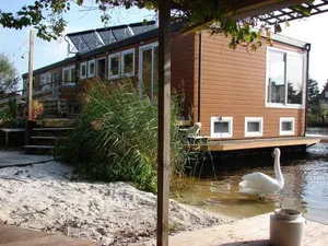 Image of B&B Houseboat between Amsterdam Windmills