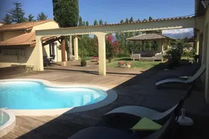 Image of Villa With one Bedroom in Alixan, With Wonderful Mountain View, Private Pool, Enclosed Garden