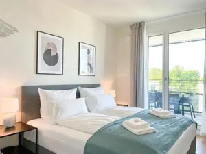 Image of E&K living - 6 pers - design apartment - fair - SKY-TV - parking