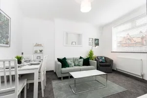 Image of Modern centrally located 3 bed property with TVs in each bedroom super fast WiFi and crisp white hotel linen hosted by Our Home Short Stays