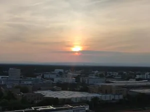 Image of Skyline-Aussicht und fantastische Sonnenuntergänge