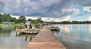 Image of Eatonton Home w/ Dock & Lake Sinclair Views