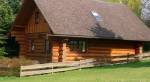 Image of Cozy wooden house in Waltershausen near the forest
