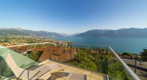 Image of Modern 4BD Duplex in Chardonne with Lake view
