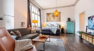 Image of CASSEL LOFTS - Stilvolles Industrieloft - Boxspringbett & Netflix
