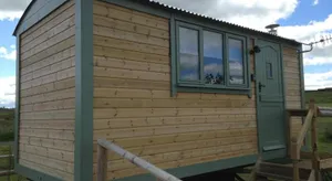 Image of Lizzie off grid Shepherds Hut The Buteland Stop