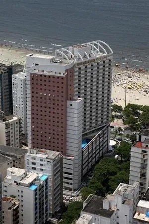 Image of Flat with pool sea view of Praia de Santos