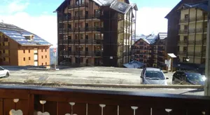 Image of Studio 3 couchages près des pistes, balcon, piscine, sauna, WiFi inclus, casier à ski - Risoul 1850 - FR-1-330-238