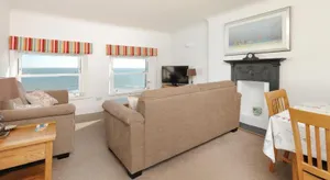 Image of 2 Bed beach front apartment with spectacular views overlooking Viking Bay