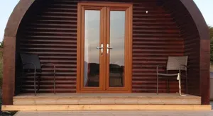 Image of Pond View Pod 1 with Outdoor Hot Tub - Fife - Loch Leven - Lomond Hills