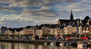 Image of Trouville sur mer vue sur la Touque
