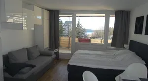 Image of Ferienwohnung mit Blick in den Bayrischen Wald oberhalb von Sankt Engelmar