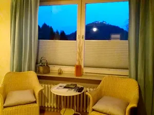 Image of Strandhaus Edersee Nr 12 - Kaminzimmer, Seeblick, Badestrand, Seeterrasse