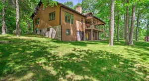 Image of Waterfront Cabin w/Deck Dock on Spooner Lake