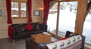 Image of Appartement duplex 3 pièces près des pistes, jardin, terrasse, Wi-Fi, parking couvert - FR-1-598-80