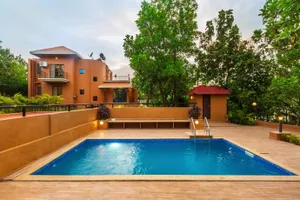 Image of SaffronStays Ekaant, Vikramgad - party-perfect pool villa with spacious lawn