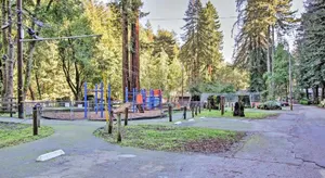 Image of Quiet Cottage with Redwood Forest Views and Deck