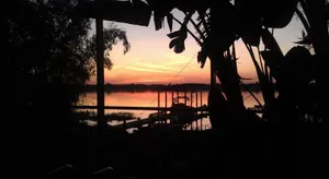 Image of Spacious Lakefront House with Pool, Hottub, & Boating