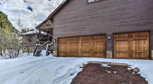 Image of Show Low Luxe Cabin w/Forest Views + Fire Pit
