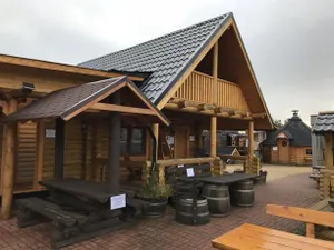 Image of Wellness Hütte am Zwenkauer See bei Leipzig
